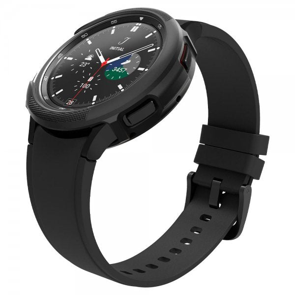 Spigen Samsung Galaxy Watch 4 Classic 46mm Skal Liquid Air Matte Black