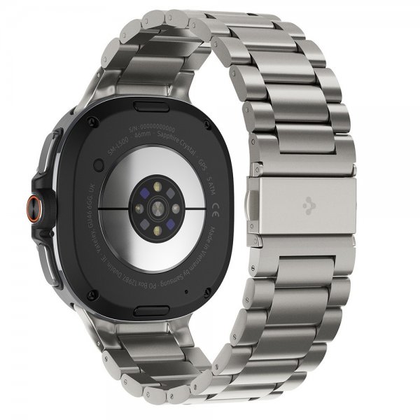 Spigen Samsung Galaxy Watch 8 40/44mm/Classic 46mm Armband Modern Fit Titanium Natural Titanium