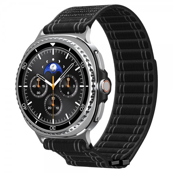 Spigen Samsung Galaxy Watch 8 40/44mm/Classic 46mm Armband WBF0 Svart