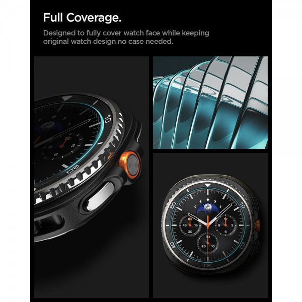 Spigen Samsung Galaxy Watch 8 Classic 46mm Skärmskydd GLAS.tR EZ Fit 2-pack