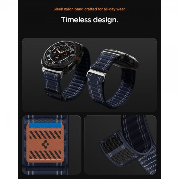 Spigen Samsung Galaxy Watch Ultra 47mm Armband WBF0 Navy