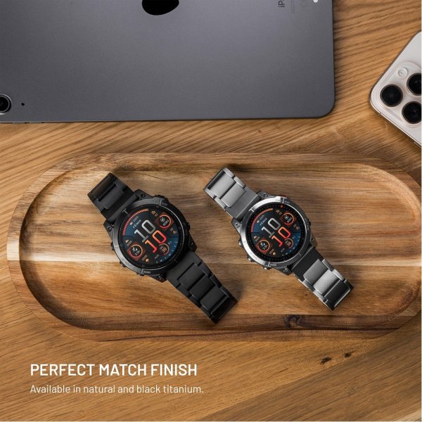 Fixed Samsung Galaxy Watch Ultra Armband Titanium Strap Natural