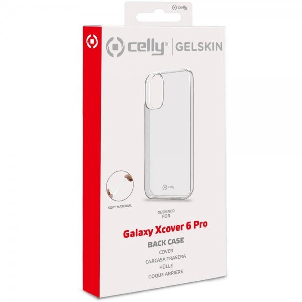 Celly Samsung Galaxy Xcover 6 Pro Skal GELSKIN Transparent