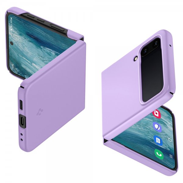 Spigen Samsung Galaxy Z Flip 4 Skal AirSkin Rose Purple