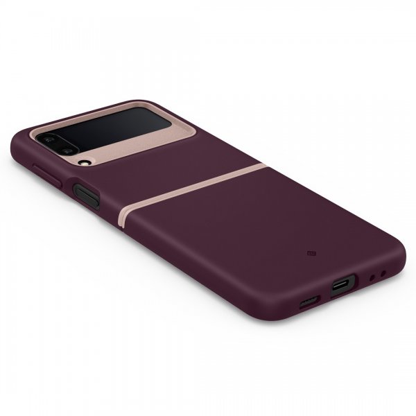 Caseology Samsung Galaxy Z Flip 4 Skal Nano Pop Burgundy Bean