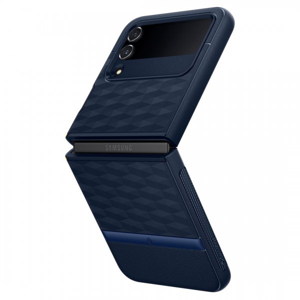 Caseology Samsung Galaxy Z Flip 4 Skal Parallax Midnight Blue
