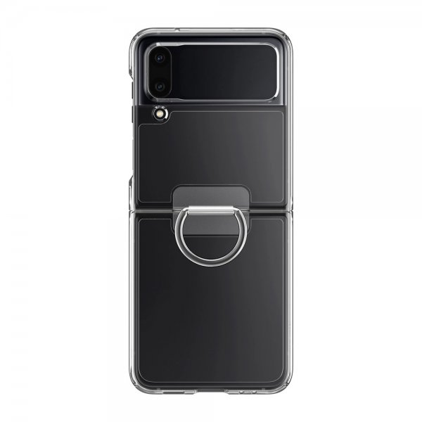 Spigen Samsung Galaxy Z Flip 4 Skal Thin Fit Ring My Sketch Crystal Clear
