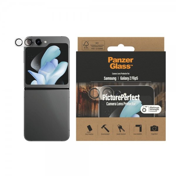 PanzerGlass Samsung Galaxy Z Flip 5 Kameraskydd PicturePerfect