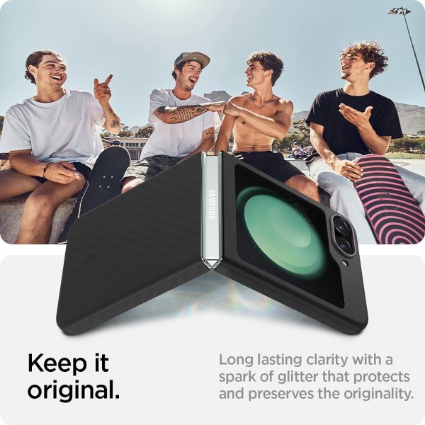 Spigen Samsung Galaxy Z Flip 5 Skal Air Skin Svart