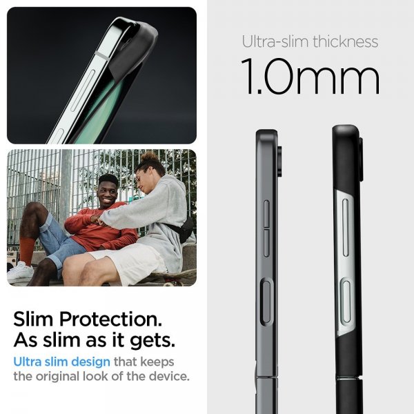 Spigen Samsung Galaxy Z Flip 5 Skal Air Skin Svart
