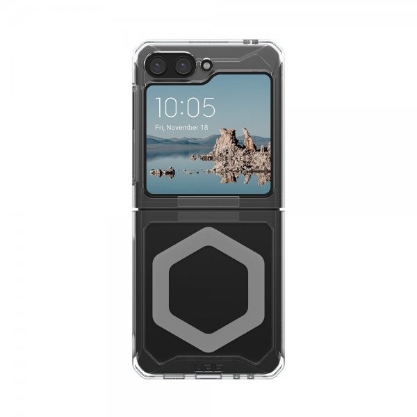 Urban Armor Gear (UAG) Samsung Galaxy Z Flip 5 Skal Plyo Pro MagSafe Ice/Silver