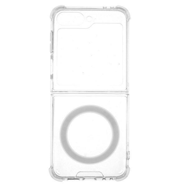 Nordic Covers Samsung Galaxy Z Flip 6/Galaxy Z Flip 7 FE Skal Feather Series MagSafe Transparent