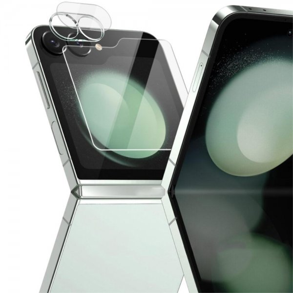 Imak Samsung Galaxy Z Flip 6/Flip 7 FE Kameraskydd och Skärmskydd till framskärmen