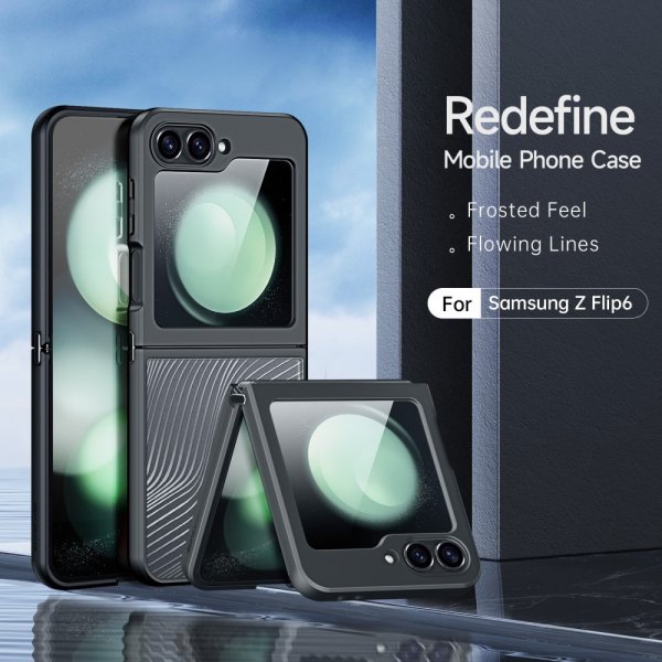 Dux Ducis Samsung Galaxy Z Flip 6/Flip 7 FE Skal Aimo Series Svart