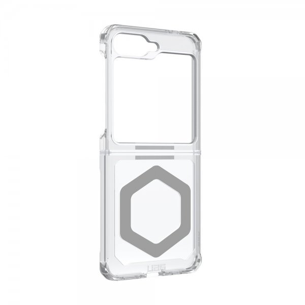 Urban Armor Gear (UAG) Samsung Galaxy Z Flip 6/Flip 7 FE Skal Plyo Pro MagSafe Ice/Silver