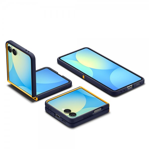 Spigen Samsung Galaxy Z Flip 7 Skal Nano Pop MagFit Blueberry Navy