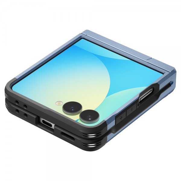 Spigen Samsung Galaxy Z Flip 7 Skal Tough Armor Pro MagFit Sierra Blue