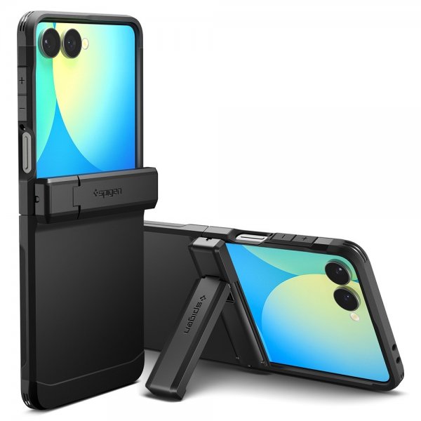 Spigen Samsung Galaxy Z Flip 7 Skal Tough Armor Pro MagFit Svart