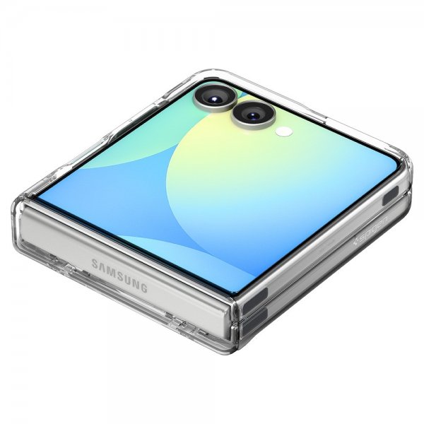 Spigen Samsung Galaxy Z Flip 7 Skal Ultra Hybrid Pro MagFit Clear White