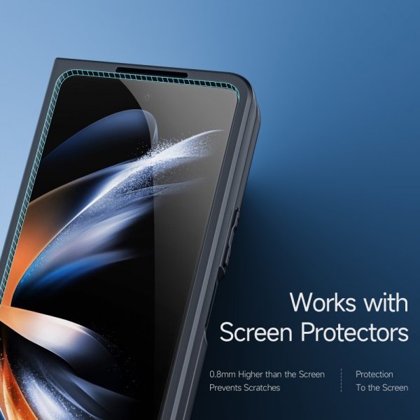 Dux Ducis Samsung Galaxy Z Fold 5 Skal Aimo Series MagSafe Svart