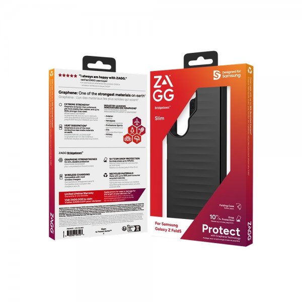 ZAGG Samsung Galaxy Z Fold 5 Skal Bridgetown Svart
