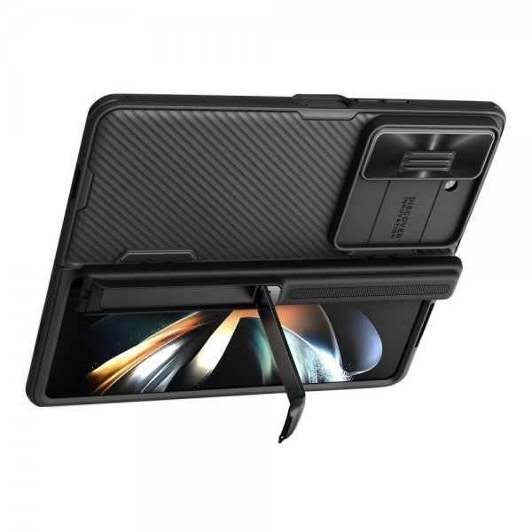 Nillkin Samsung Galaxy Z Fold 5 Skal CamShield Kickstand Svart