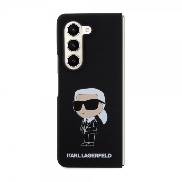 Karl Lagerfeld Samsung Galaxy Z Fold 5 Skal Ikonik Metal Pin Svart