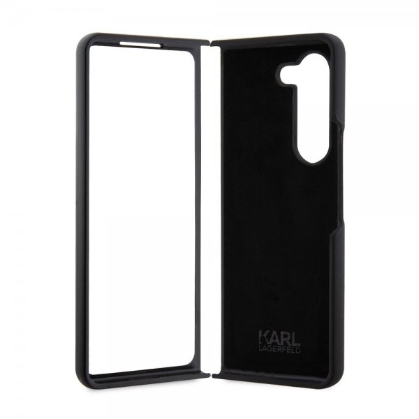 Karl Lagerfeld Samsung Galaxy Z Fold 5 Skal Ikonik Metal Pin Svart