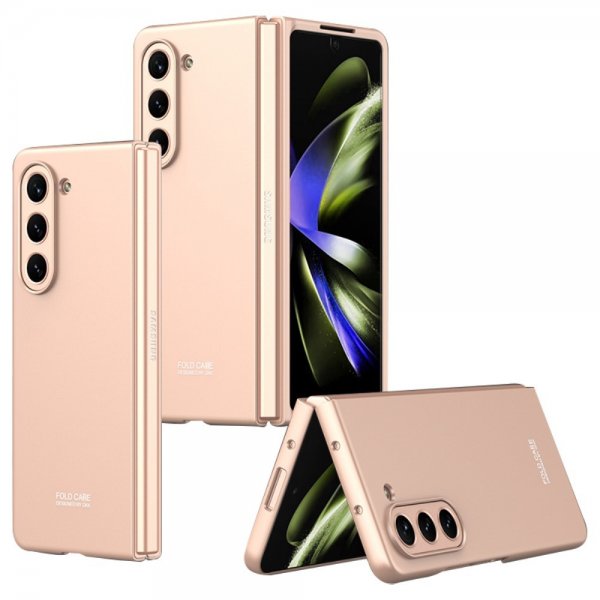 GKK Samsung Galaxy Z Fold 5 Skal Slim Roseguld