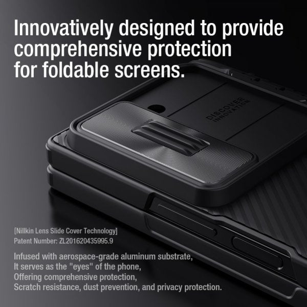 Nillkin Samsung Galaxy Z Fold 6 Skal CamShield Fold Grön