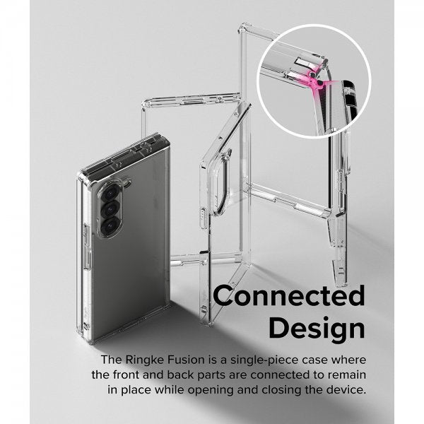 Ringke Samsung Galaxy Z Fold 6 Skal Fusion Transparent