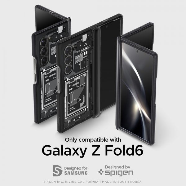 Spigen Samsung Galaxy Z Fold 6 Skal Ultra Hybrid Pro Zero One Svart