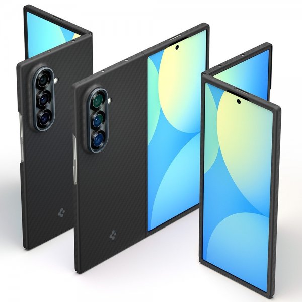 Spigen Samsung Galaxy Z Fold 7 Skal Air Skin Aramid Svart