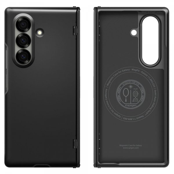 Spigen Samsung Galaxy Z Fold 7 Skal Slim Armor Pro MagFit Svart