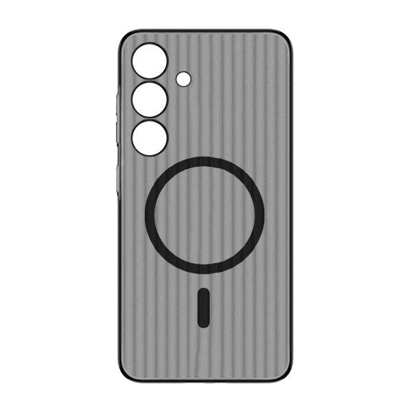 Samsung Galaxy S24 Plus Skal Korrugerad MagSafe Svart