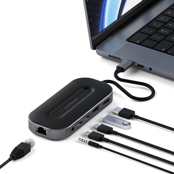 Satechi USB-4 Multiport Adapter 2.5G Ethernet