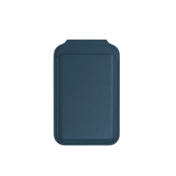 Satechi Korthållare Vegan-Leather Magnetic Wallet Stand Mörkblå