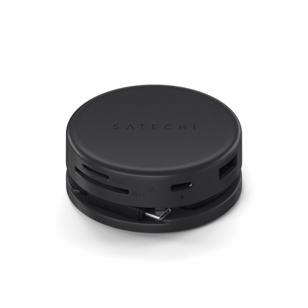 Satechi OntheGo 7-i-1 Multiport Adapter Space Black