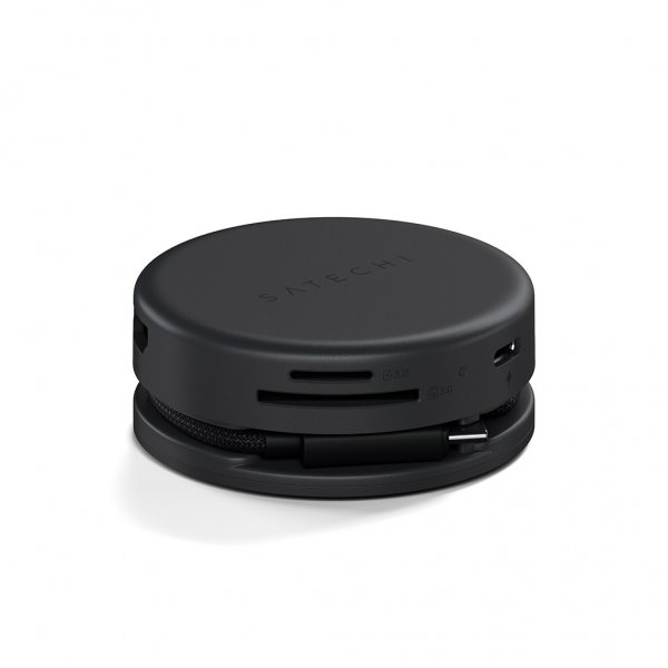 Satechi OntheGo 7-i-1 Multiport Adapter Space Black