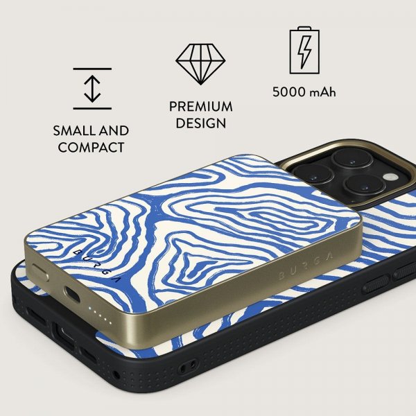 Burga Powerbank MagSafe 5000 mAh Seven Seas Gold
