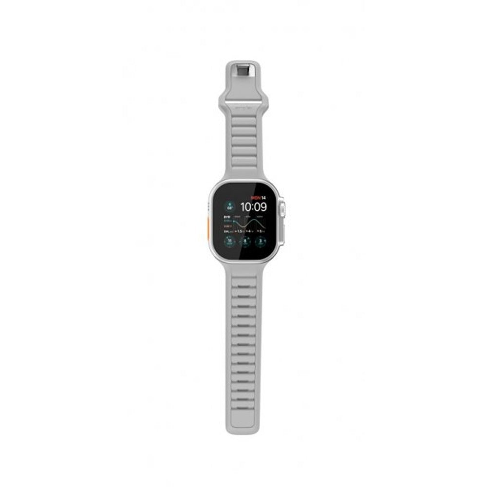 KeyBudz Apple Watch 44/45/46mm/Apple Watch Ultra Armband Journey Stone Grey
