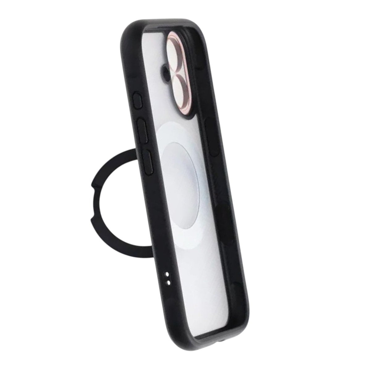 iPhone 17 Skal Roterbart Stativ MagSafe Svart