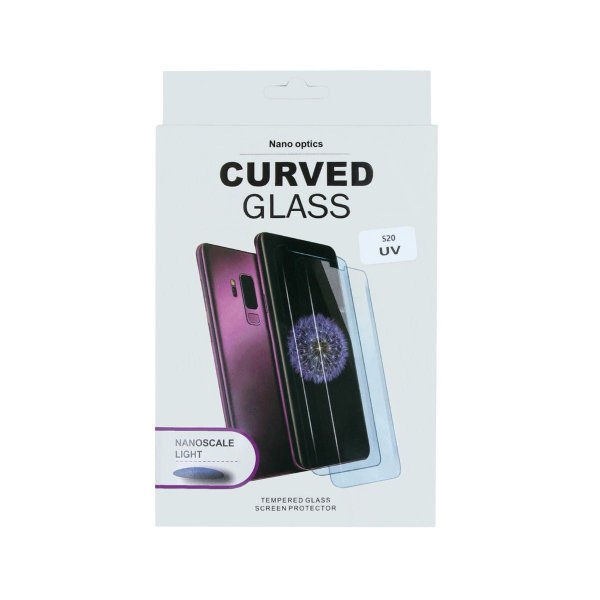 Samsung Galaxy S20 Skärmskydd UV-Ljus Härdat Glas