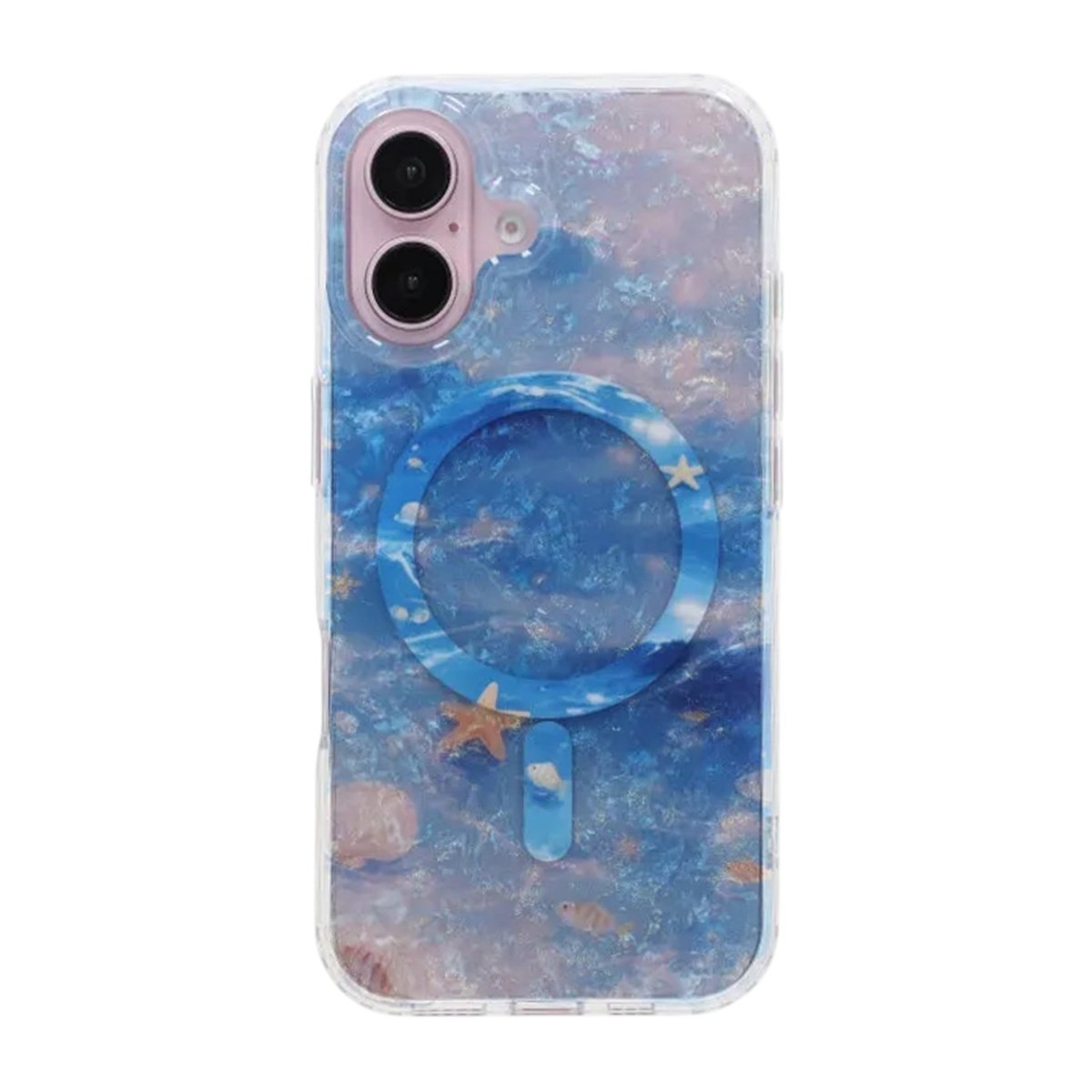 iPhone 17 Skal Dreamy Ocean MagSafe Blå