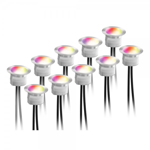 Deltaco Smart Home Smart Altanbelysning RGB 10-pack