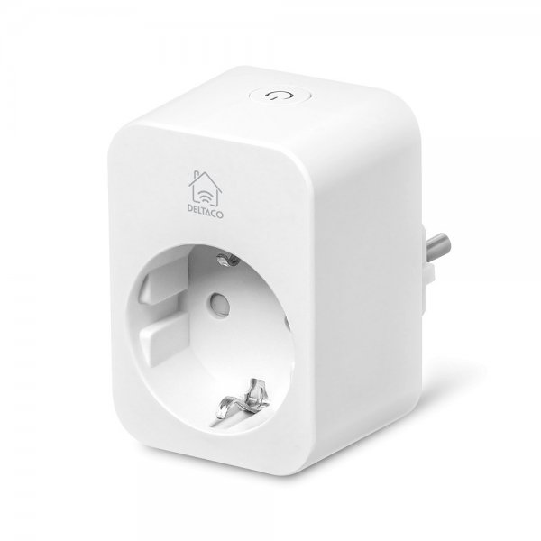 Deltaco Smart Home Smart Plug WiFi 2.4GHz 2-pack