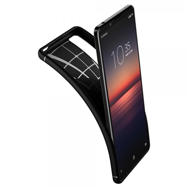 Spigen Sony Xperia 1 II Skal Rugged Armor Matte Black