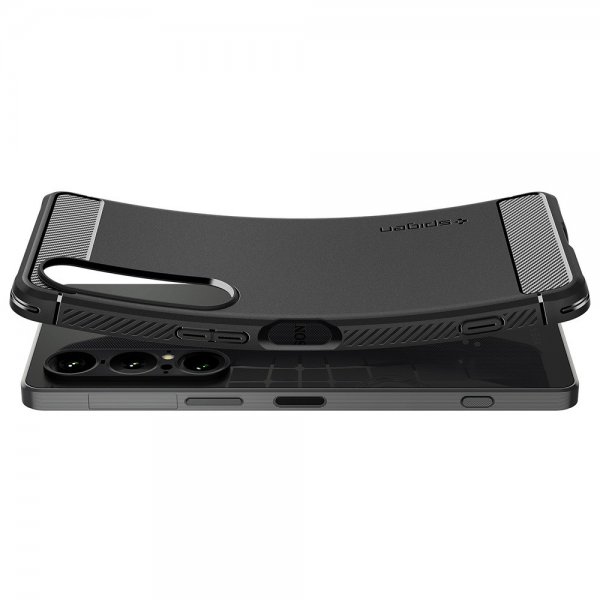 Spigen Sony Xperia 1 VII Skal Rugged Armor Matte Black