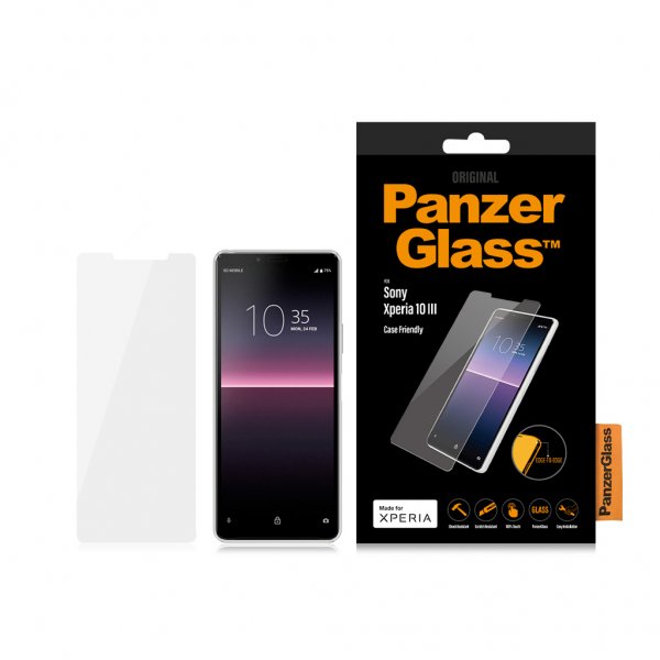 PanzerGlass Sony Xperia 10 III Skärmskydd CaseFriendly