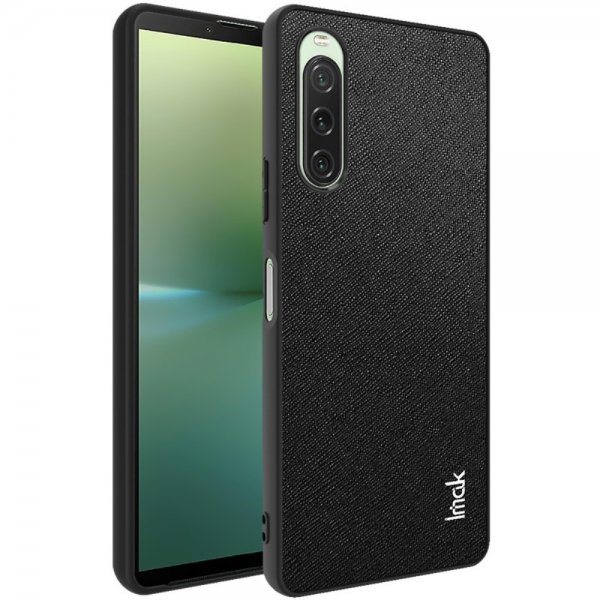 Imak Sony Xperia 10 V Skal LX-5 Series Krosstextur Svart